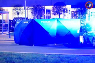 Rozwoził kanapki, nagle zjechał z drogi i skosił słupki. Nie żyje