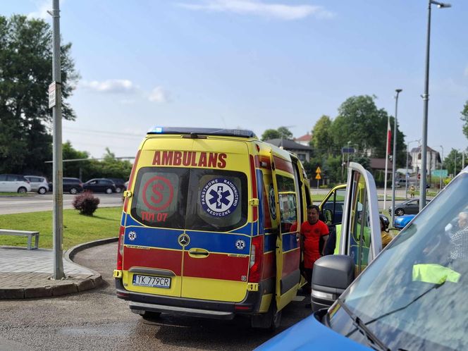 Wypadek nastolatka na hulajnodze w Mircu