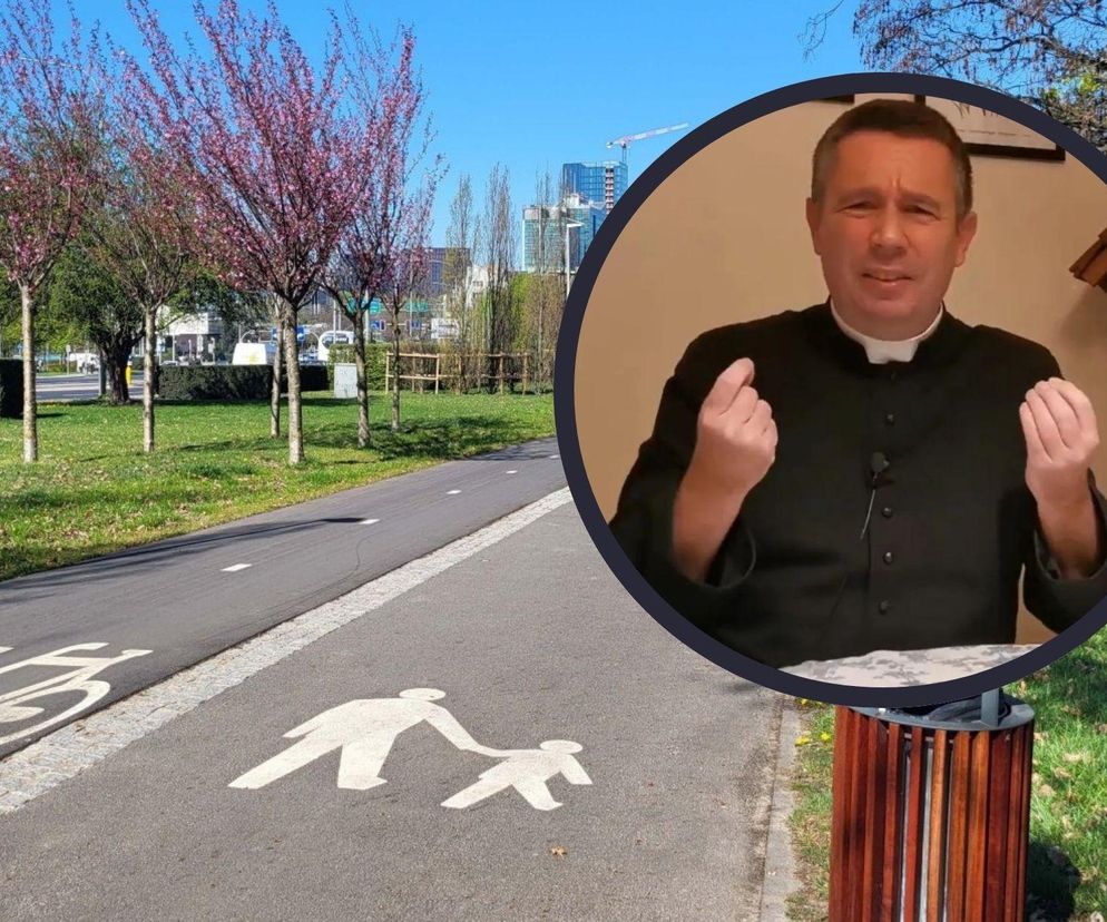 Ksiądz z Wielkopolski kontra rowerzyści. Jego wpis wywołał lawinę komentarzy