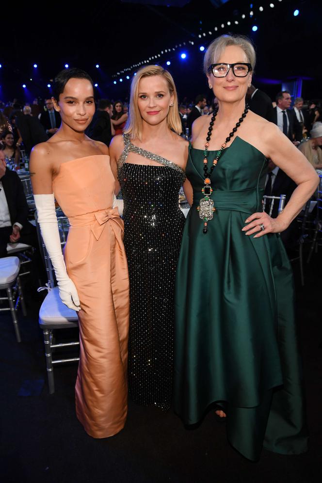 Zoe Kravitz, Reese Witherspoon i Meryl Streep na SAG Awards 2020