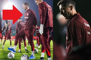 Tak Robert Lewandowski zachowywał się na treningu kadry! Zdjęcia nie kłamią