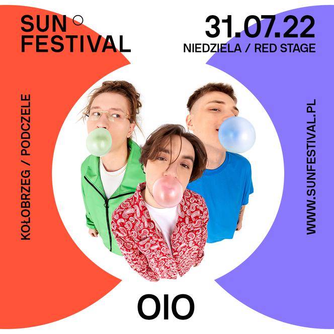 Sun Festival 2022: OIO - Otsochodzi, Igi, Oki - 31 lipca na Red Stage
