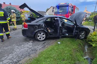 Policjanci łaskawi dla niedoświadczonej kierującej