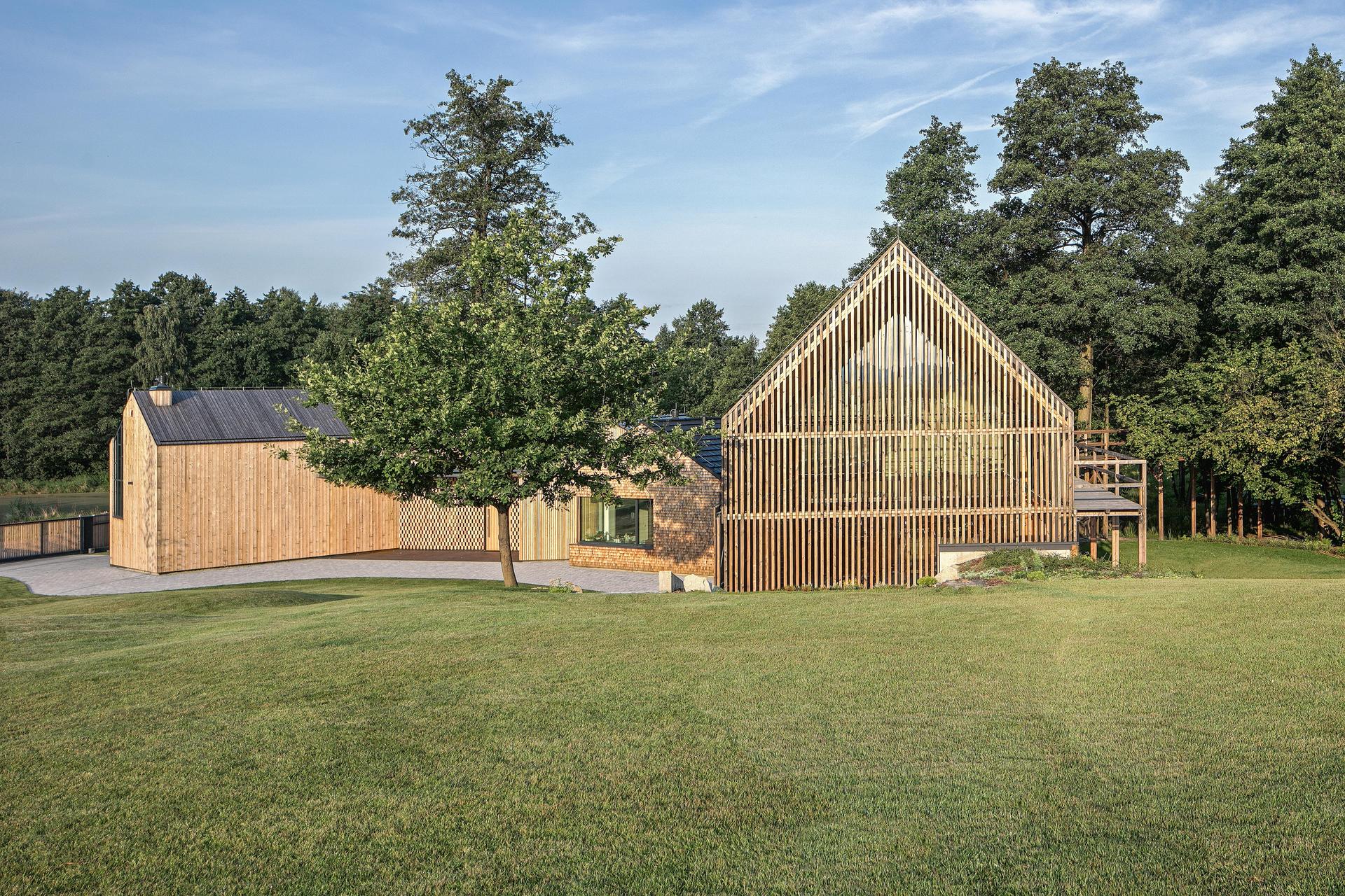 Nowoczesne domy w drewnie