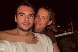 Olga Frycz z ukochanym