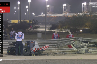 Wypadek F1 GP Bahrajnu