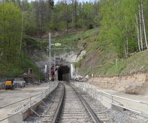 Tunel w Trzcińsku na  linii Wrocław – Jelenia Góra 