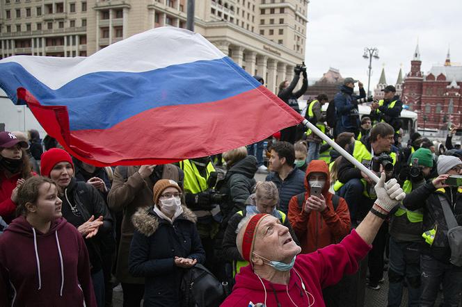Rosjanie protestują przeciwko Putinowi! Tysiące na ulicach, aresztowania
