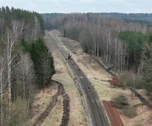 Podróż koleją z Ełku do Olsztyna będzie krótsza. Pociągi pojadą z prędkością nawet 160 km/h!