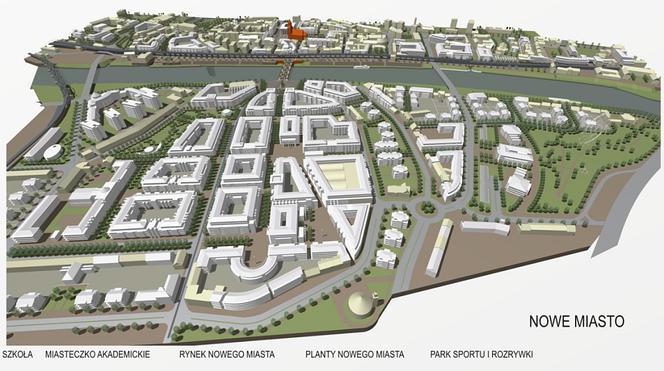 Zwycięska urbanistyczno-architektoniczna koncepcja zagospodarowania i zabudowy centrum Gorzowa Wielkopolskiego