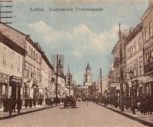 Krakowskie Przedmieście - deptak w Lublinie dawniej