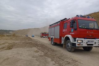 Wypadek w kopalni dolomitu w Imielinie