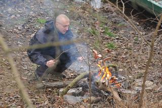 Sylwester polityków: Tusk na boisku, Brudziński w lesie