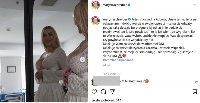 Nowy turecki biust Marianny Schreiber 