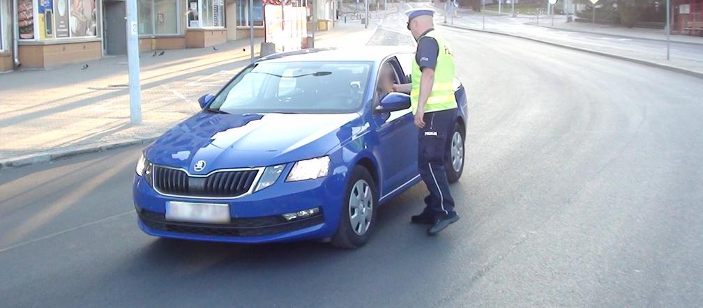 Trzeźwy Poranek w woj. podlaskim. Policjanci sprawdzali trzeźwość kierowców
