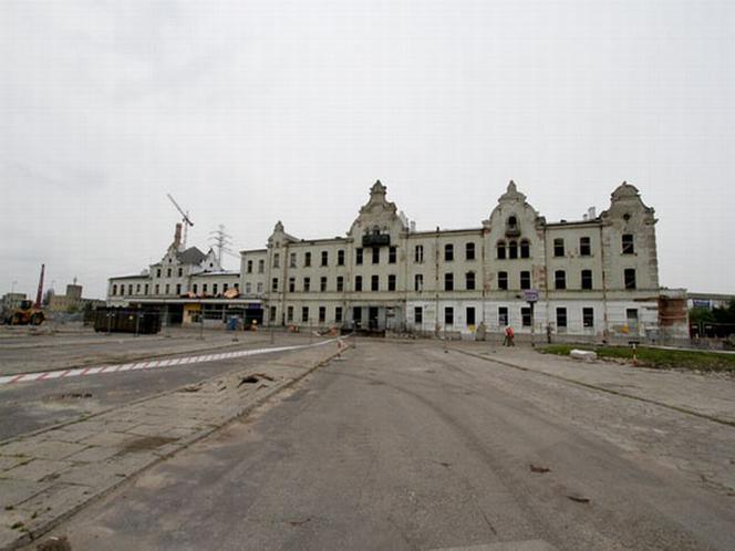 Dworzec Łódź Fabryczna - wyburzanie