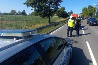 Czołowe zdarzenie na DK 55 w Pomorskiem. Sprawca pijany w sztok