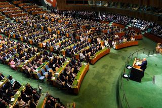 Przyjęcie Donald Trumpa.