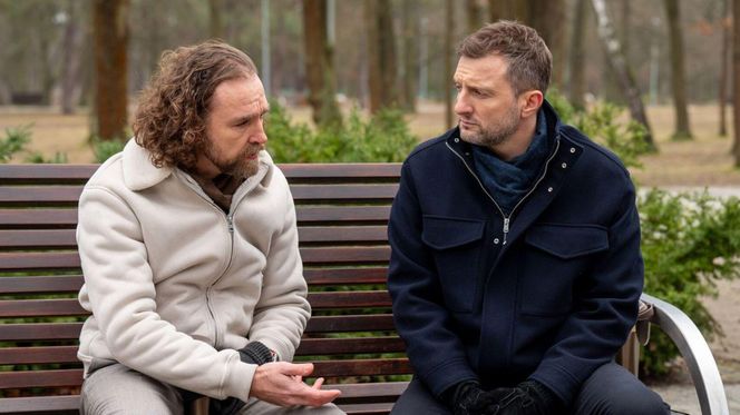 M jak miłość odc. 1866. Tomasz Kawecki (Ziemowit Wasielewski), Bartek (Arkadiusz Smoleński)