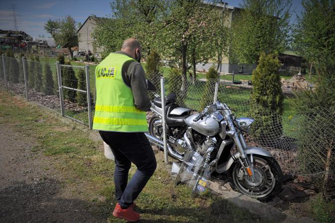 Śmiertelny wypadek motocyklisty na DK20