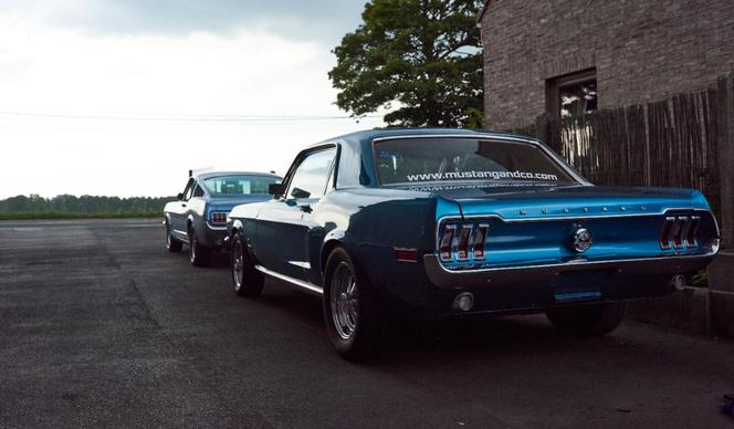Zegarki z zabytkowych Mustangów