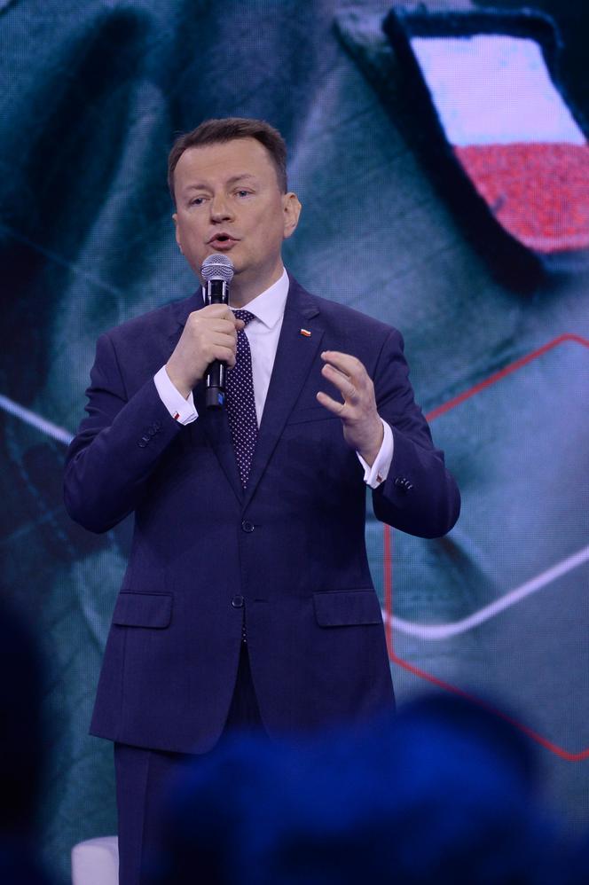 Mariusz Błaszczak na konwencji programowa PiS