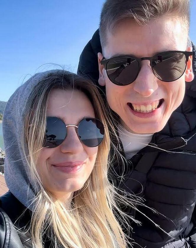 Kamil Semeniuk i jego ukochana Katarzyna