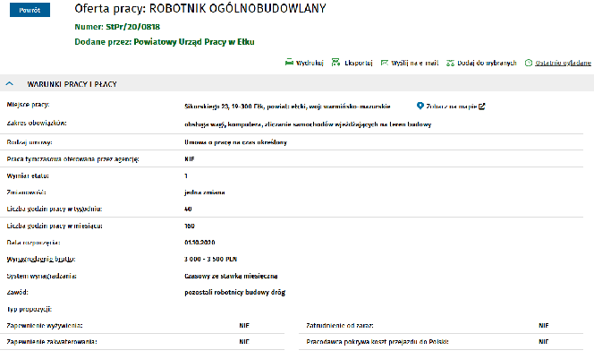 Praca w woj. warmińsko-mazurskim. Oferty z zarobkami powyżej 3 tys. złotych