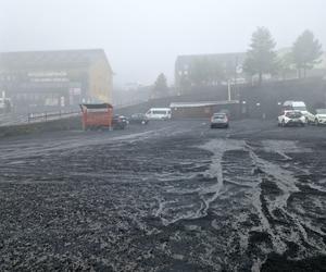 Warstwa pyłu z wulkanu Etna - 21.05.2023
