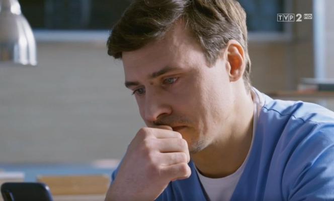 Na dobre i na złe odc. 817. Krzysztof Radwan (Mateusz Damięcki)