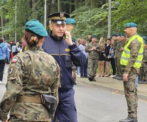 Przysięga wojskowa w Złocieńcu