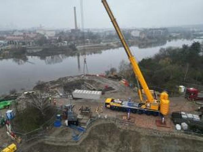 Budowa mostów Berdychowskich w Poznaniu