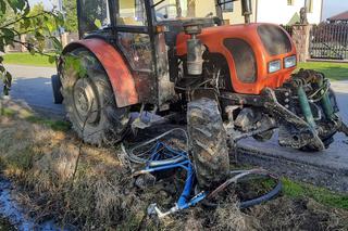 Śmiertelny wypadek w Szczereżu. Nie żyje rowerzysta potrącony przez traktor