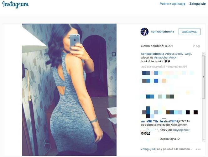 Honey powiększy sobie pośladki? Stara się naśladować Kardashianki