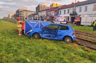 Śmiertelny wypadek w Będzinie. Nie żyje 74-letni kierowca