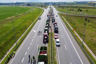 Protest rolników S3 Pyrzyce