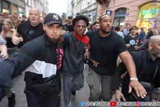 Youtuber IShowSpeed w Krakowie
