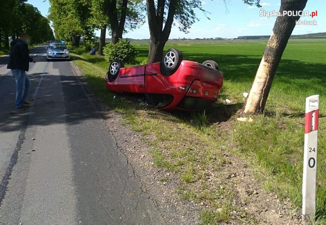 POTWORNY wypadek koło Kłobucka. Kierowca seata nie miał szans na przeżycie [ZDJĘCIA]