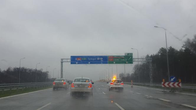 Ulewa otworzyła obwodnicę