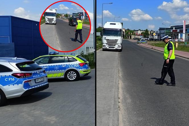 Tragedia w Świeciu. Ogromny tir najechał na mężczyznę! Ofiara nie żyje