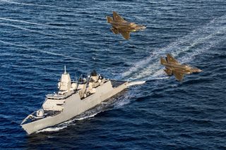 F-35 i holenderskie okręty