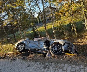 Tragiczny wypadek na DK73 w miejscowości Cieliny