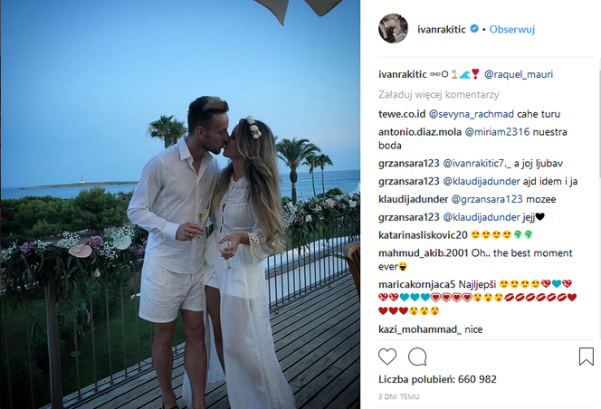 Ivan Rakitić, Raquel Mauri