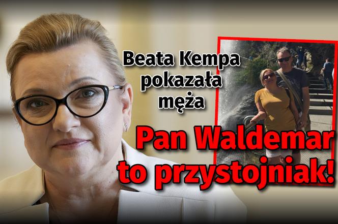 Beata Kempa pokazała męża Pan Waldemar to przystojniak!