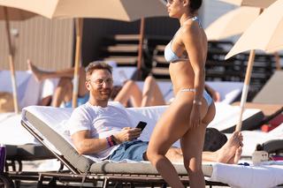 David Guetta i jego dziewczyna, modelka Jessica Ledon