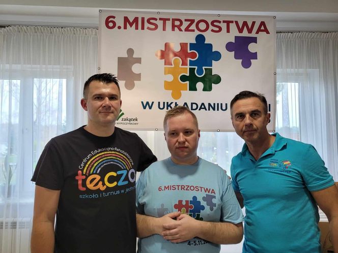 Wychowanek Centrum Edukacyjno-Rehabilitacyjnego Tęcza z Wolicy pod Kaliszem wystartuje w Mistrzostwach Polski w Układaniu Puzzli 