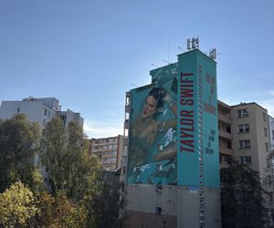 Mural promujący album Taylor Swift
