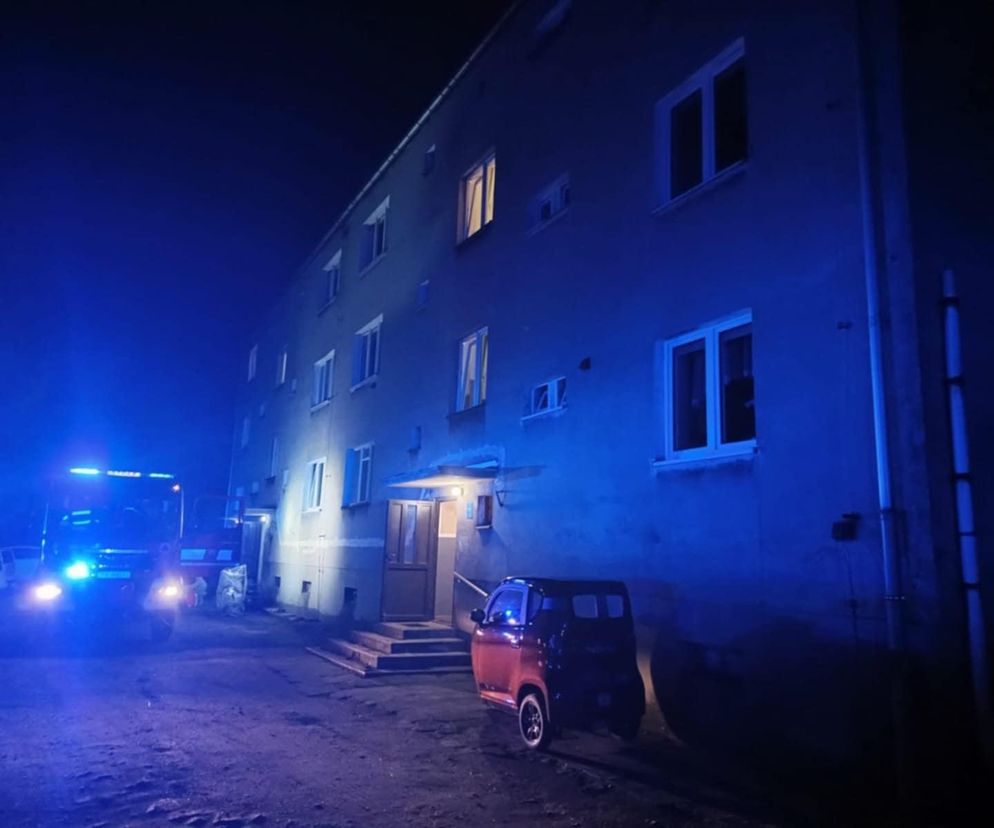  Kalisz. Wybuch gazu w jednym z mieszkań w budynku wielorodzinnym