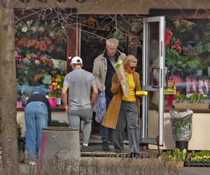 Barbara Bursztynowicz na spacerze