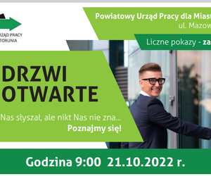 Drzwi otwarte w toruńskim Urzędzie Pracy. Sprawdźcie, co czeka na gości!